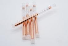 Load image into Gallery viewer, Rose gold kolinsky acrylic brush #12
