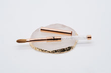 Load image into Gallery viewer, Rose gold kolinsky acrylic brush #12
